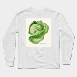 Illustration of Cabbage (1915) Long Sleeve T-Shirt